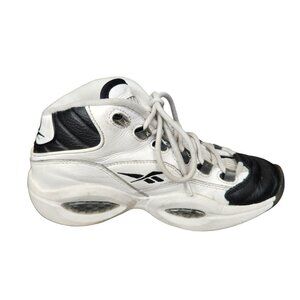 Reebok‎ Question J “Why Not Us?” Size 6.5 Black White GW5229